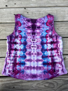 Women’s Medium Petite Tank Top Spine Tie Dye