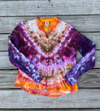 Load image into Gallery viewer, Women’s small Boho long sleeve shirt