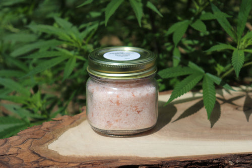 Wildflower Extracts 100mg CBD Bath Salt THC Free ~ Lavender